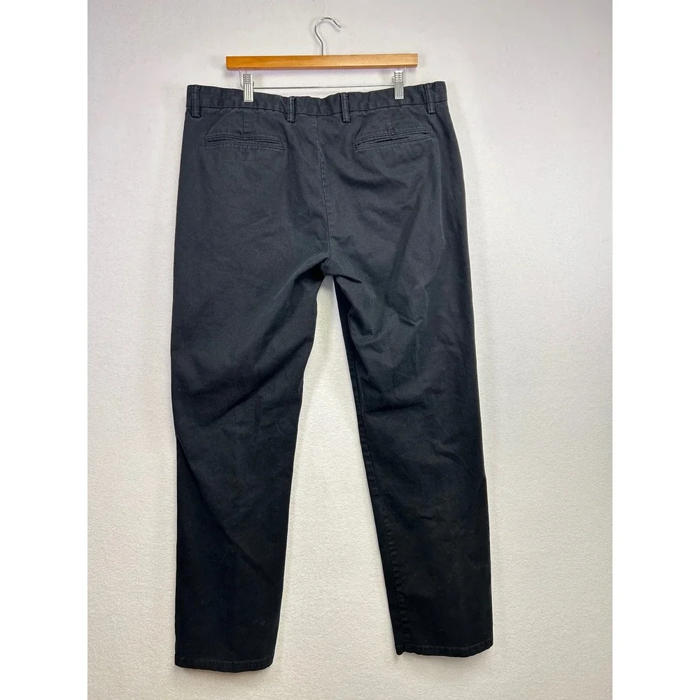 Old Navy Ultimate Straight Black Mens Chinos Pants Size 38‎ x 34